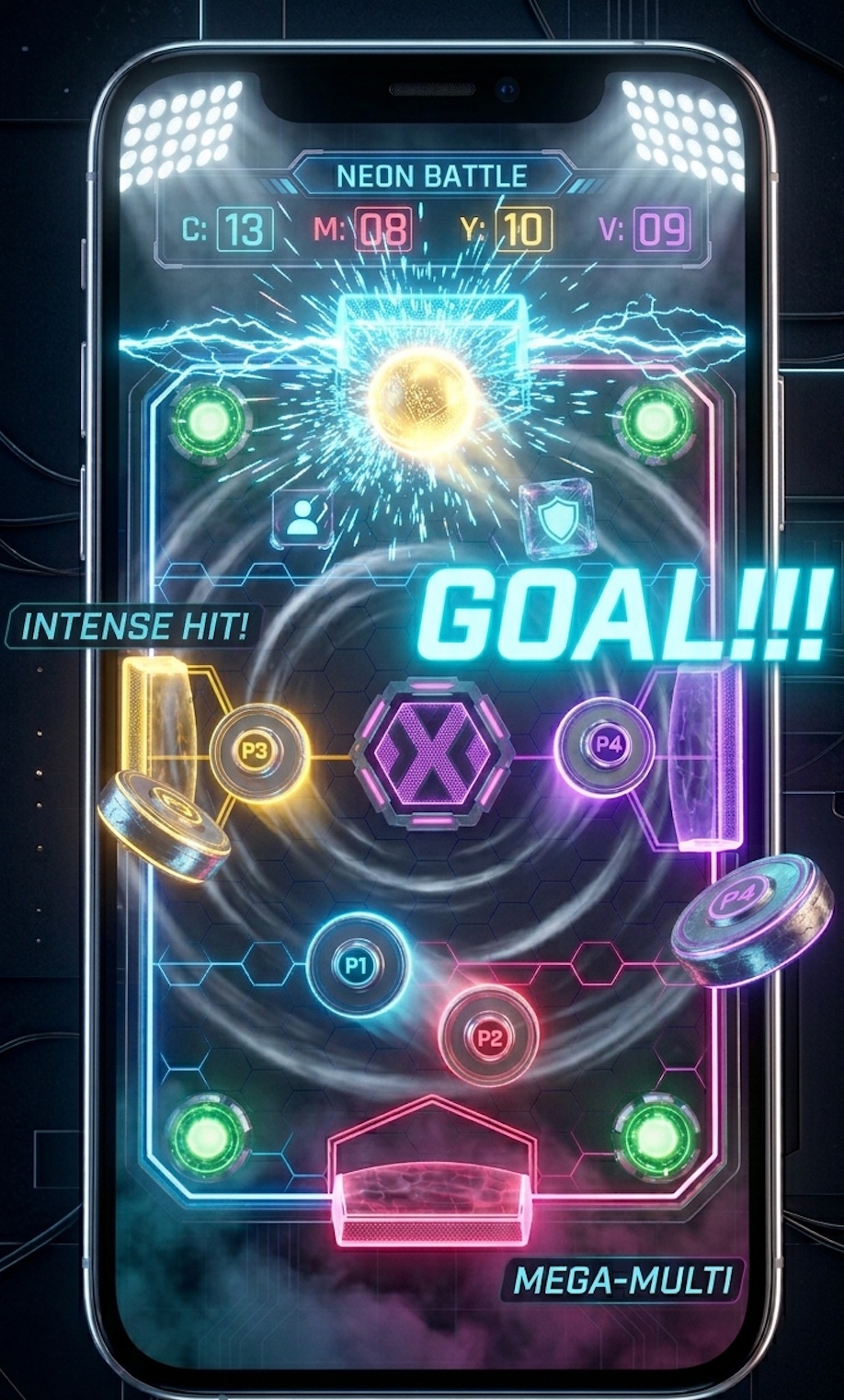 DiscClash goal explosion moment